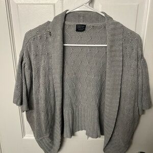 Faded Glory Light Gray Women's Cardigan